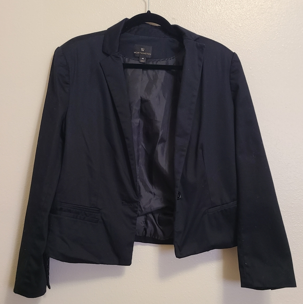 Worthington Black Blazer